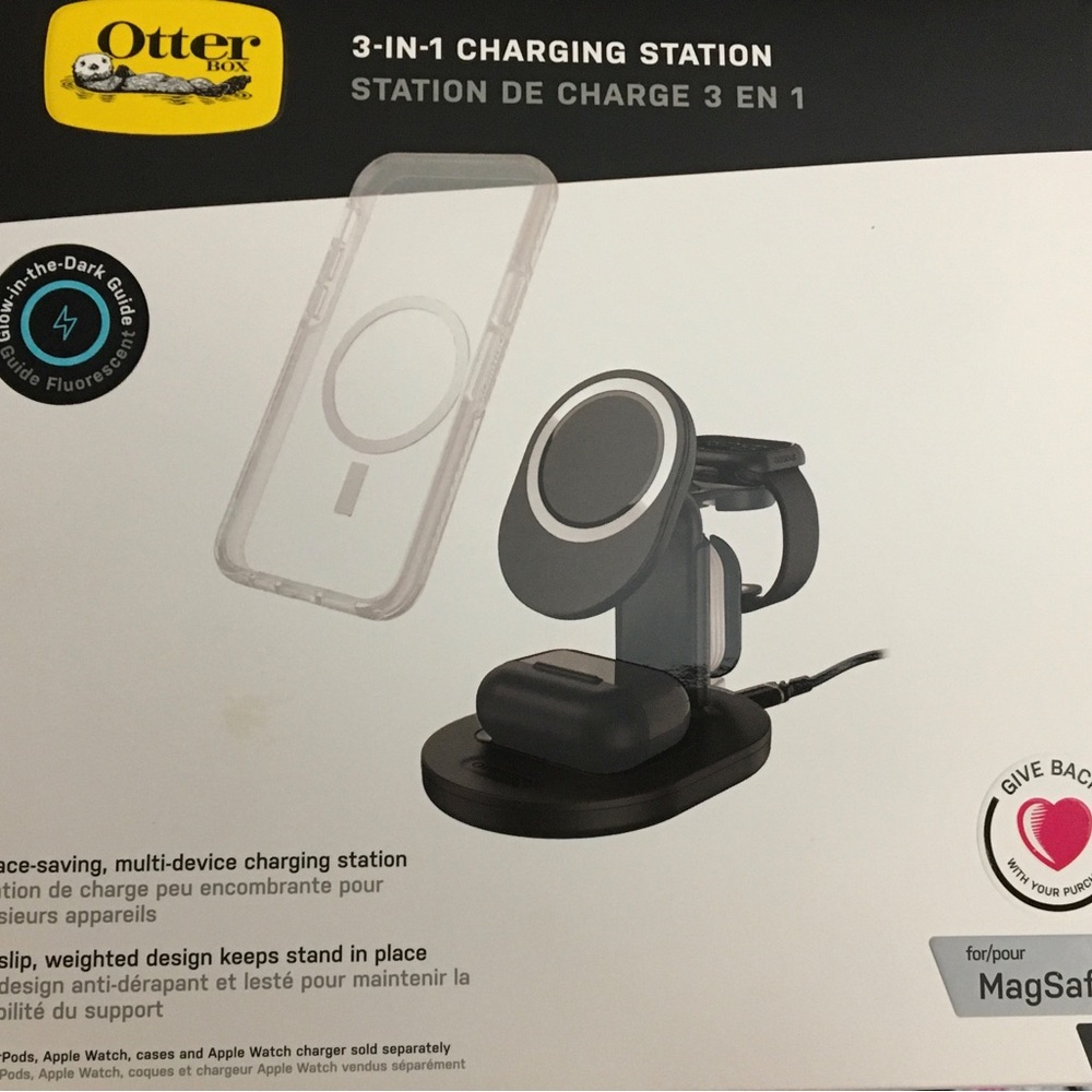 Otter box charging station